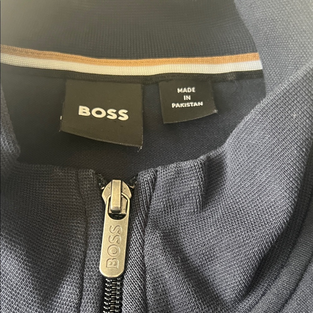 Boss Dark Blue and Gray Tracksuit - Picture 6 of 11